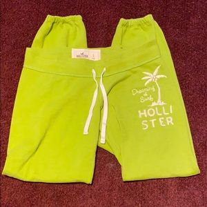 Hollister cropped sweat pants